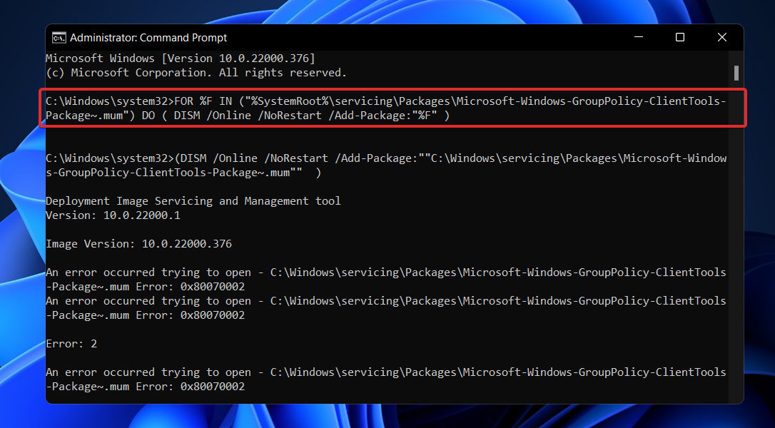 Win11系統(tǒng)Gpedit.msc找不到怎么辦？