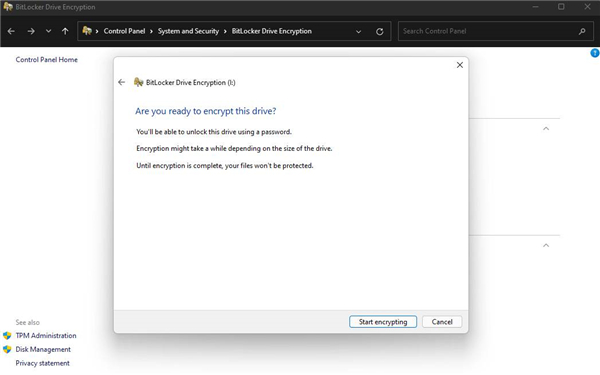 Win11如何快速加密硬盤？教你Win11上快速加密硬盤的方法