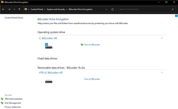 Win11如何快速加密硬盤？教你Win11上快速加密硬盤的方法