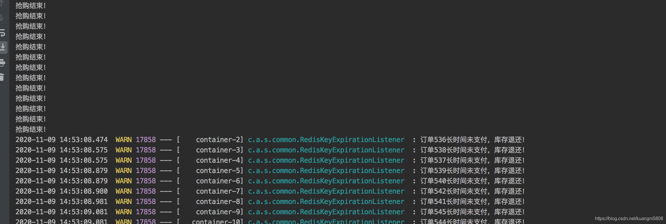Java基于redis和mysql實現簡單的秒殺(附demo)