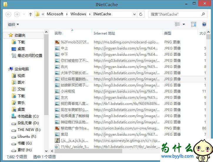 Win10專業(yè)版下IE緩存目錄在哪個文件夾?