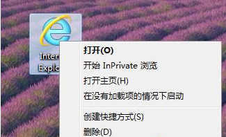 桌面太簡潔了Win8.1桌面怎么添加/隱藏IE圖標(biāo)
