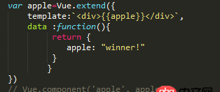 javascript - 關于vue.extend在不同開發(fā)環(huán)境下產(chǎn)生的問題！！