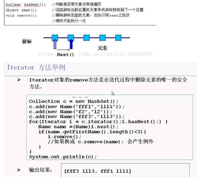 Java 集合中關(guān)于Iterator和ListIterator的用法說明