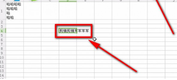Excel中實現一個單元格打兩排字具體操作方法