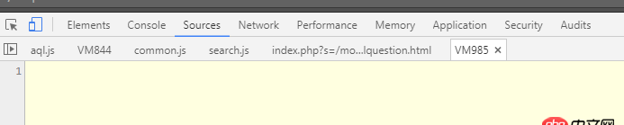 javascript - chrome斷點調試時，經常出現很多vm開頭的文件，隱身模式卻沒有，請問如何屏蔽？