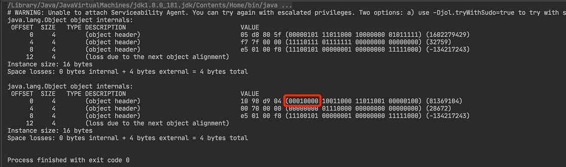 Java synchronized鎖升級(jí)jol過程詳解