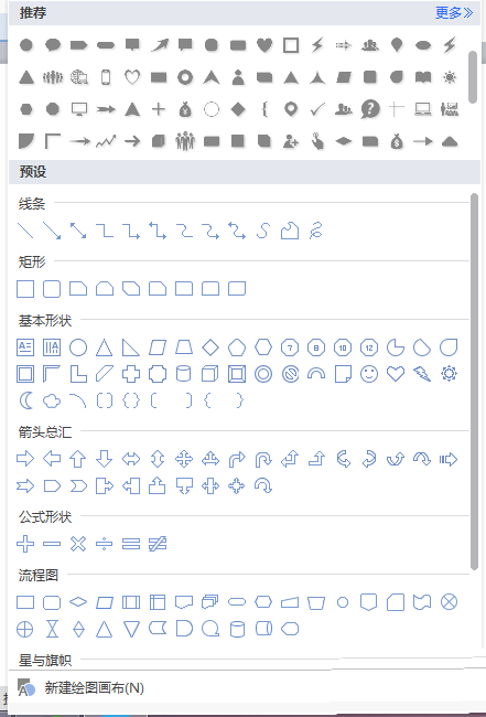 wps繪制出多邊形具體操作流程