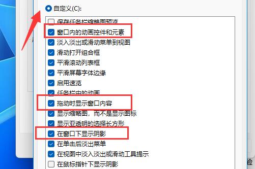 win11窗口動(dòng)畫效果設(shè)置教程