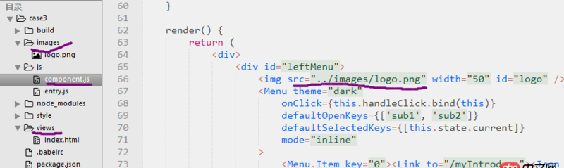 javascript - 請教大俠，webpack打包圖片的時候，頁面上顯示不出來，還有網(wǎng)站根目錄的疑問？