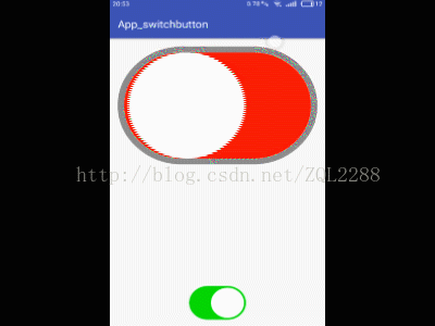 Android實現(xiàn)類似ios滑動按鈕