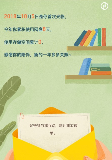 百度網(wǎng)盤中如何查看年度賬單 具體操作流程