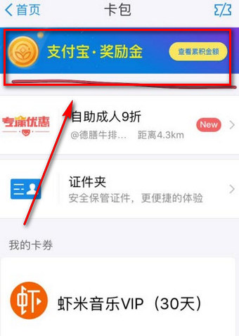 支付寶鼓勵(lì)金如何獲得 支付寶鼓勵(lì)金在哪里領(lǐng)取