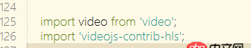 javascript - vue使用videojs+videojs-contrib-hls報錯