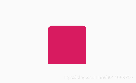 Android自定義View實現(xiàn)帶4圓角或者2圓角的效果