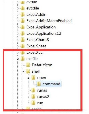 win7利用注冊(cè)表修復(fù)錯(cuò)誤exe文件的方法