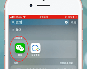 蘋果手機找不到微信怎么辦?具體操作步驟