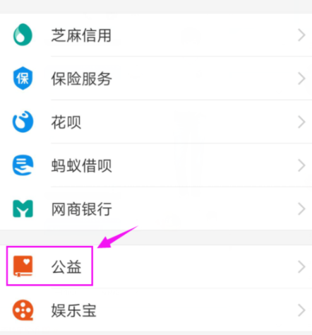 支付寶app如何開啟公益?詳細操作步驟