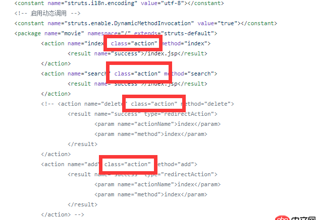 java - struts2+spring項目同一個控制器下index方法訪問正常，但是訪問其他方法就報500錯誤