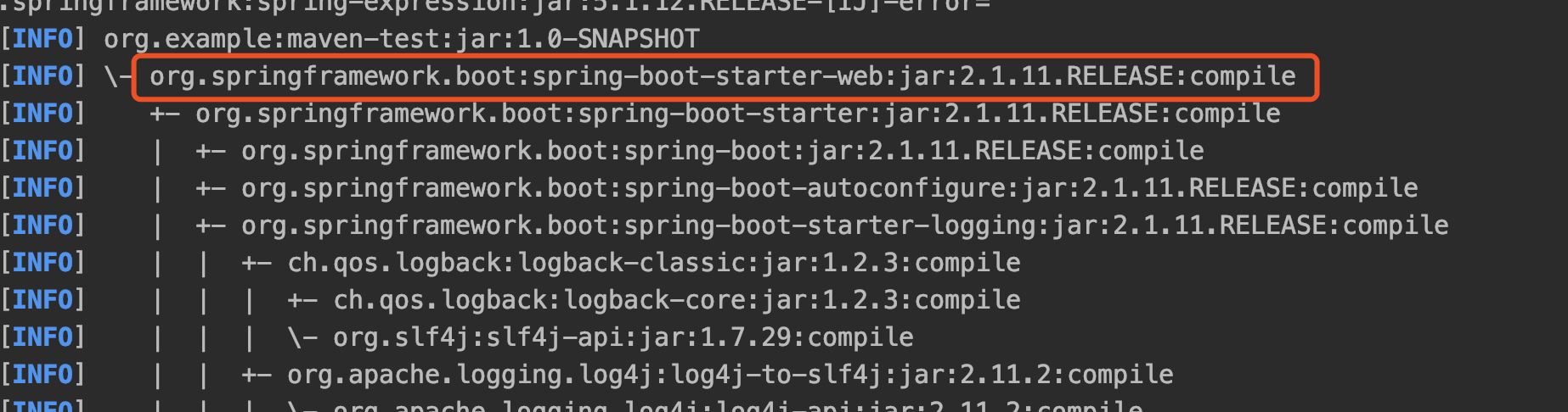 Springboot的maven間接依賴的實現(xiàn)