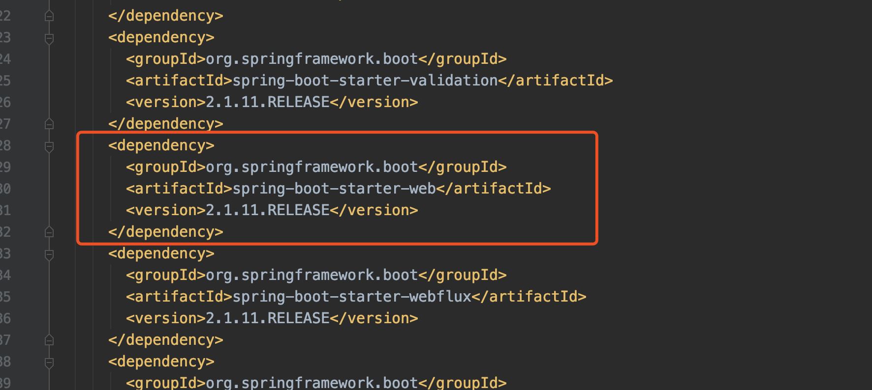 Springboot的maven間接依賴的實現(xiàn)