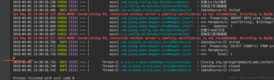 使用springboot aop來實現讀寫分離和事物配置