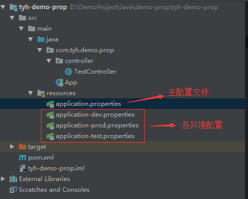 spring boot項(xiàng)目application.properties文件存放及使用介紹