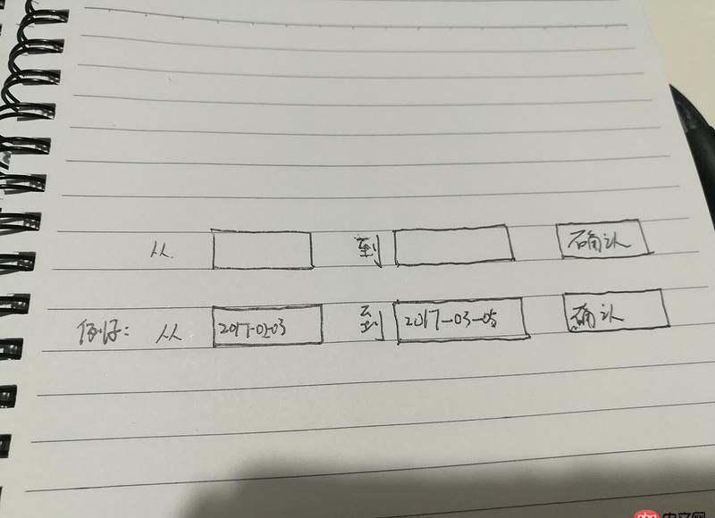 javascript - 用表單提交兩個時間段請求后臺返回對應數(shù)據(jù)時出現(xiàn)的一些問題！