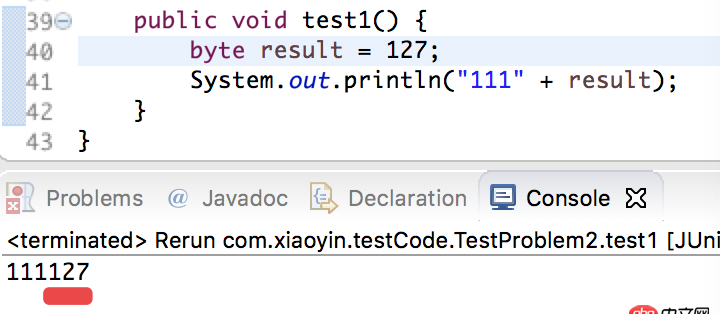 Java, byte 前面有0和沒有0的區別