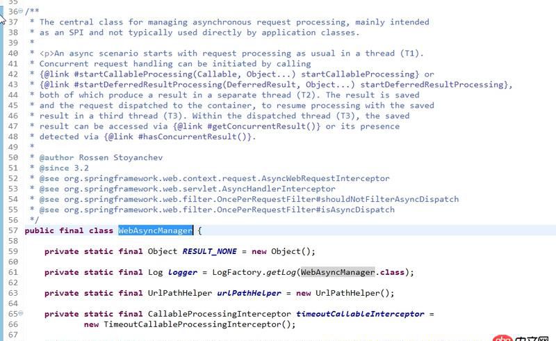 java - Spring 中的WebAsyncManager 有什么應(yīng)用場(chǎng)景？
