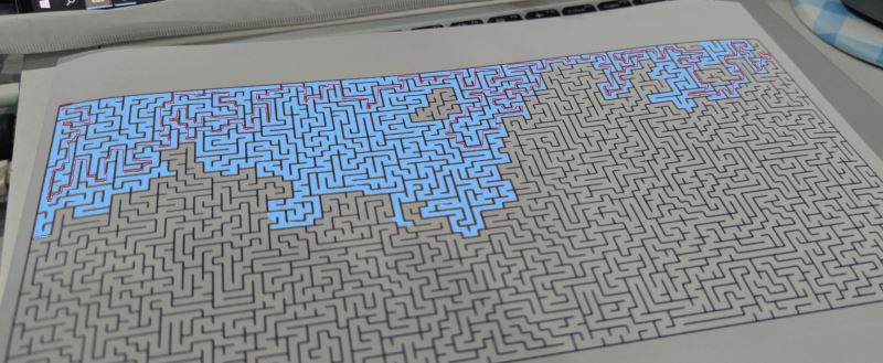 Javascript結合Vue實現對任意迷宮圖片的自動尋路