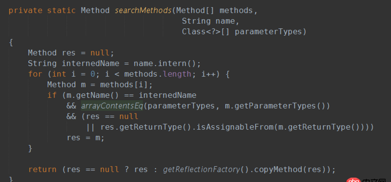 java - getMethod 的第二個參數是null和new Class[]{}的區別？