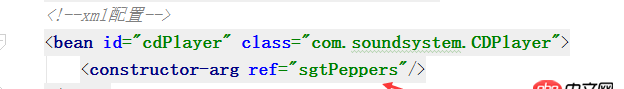 sping - Spring注入，在XML配置中引用JavaConfig，結果找不到Config中的bean