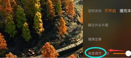 芒果tv亮度調(diào)整方法