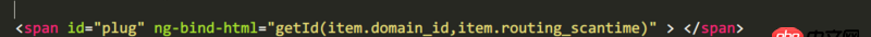 javascript - ng-bind-html中 自定義的指令 不生效！