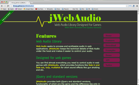 Web 開發(fā)者必備的 14 個(gè) JavaScript 音頻庫(kù)