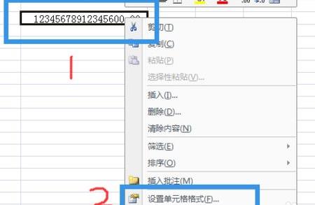 excel數(shù)字顯示e+解決方法