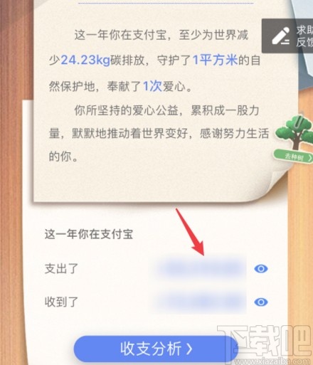 支付寶APP查看2020年度賬單的方法