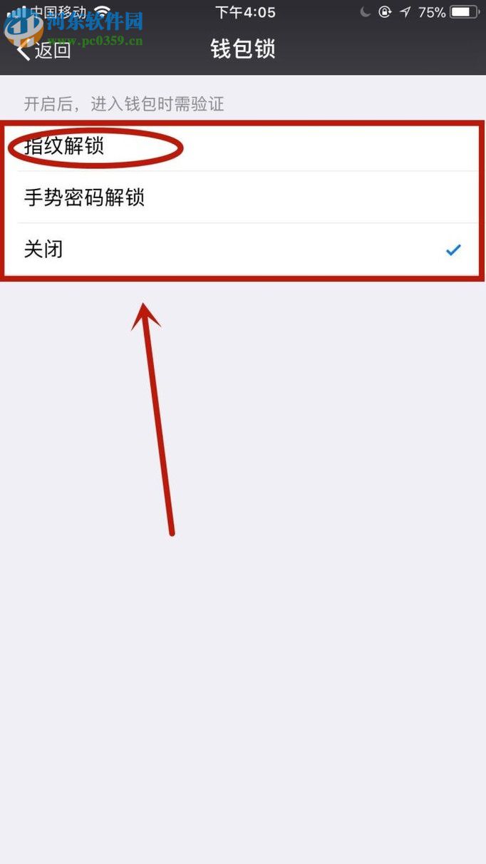 微信app設(shè)置錢包鎖的方法