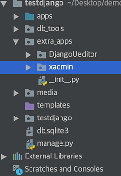 Django2.2配置xadmin的實現