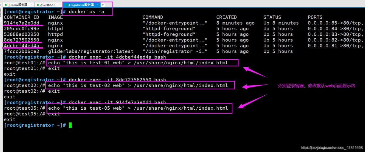 Docker consul的容器服務(wù)更新與發(fā)現(xiàn)的問題小結(jié)