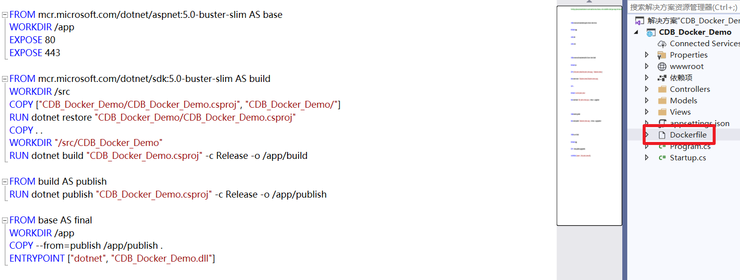 Docker 部署net5程序?qū)崿F(xiàn)跨平臺(tái)功能