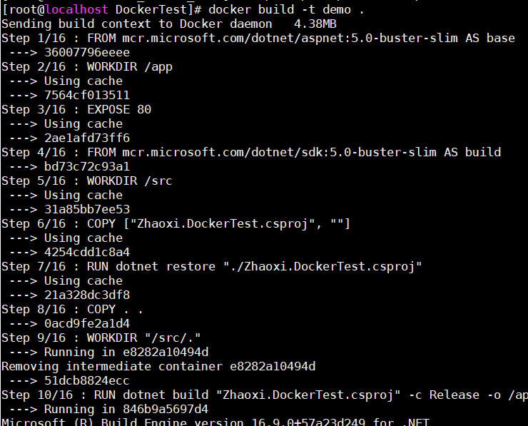 Docker 部署net5程序?qū)崿F(xiàn)跨平臺(tái)功能