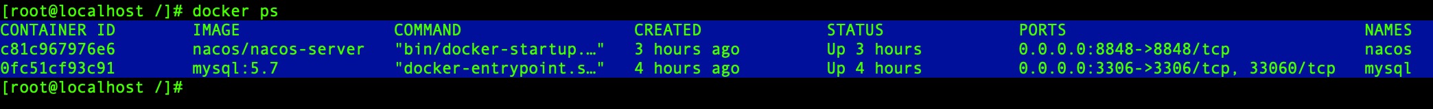 docker 安裝nacos并配置數(shù)據(jù)庫的教程詳解