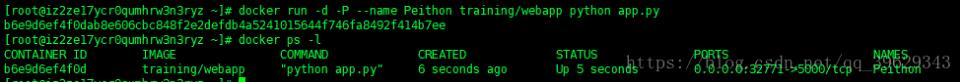 Docker 通過端口來連接一個(gè)容器的實(shí)現(xiàn)