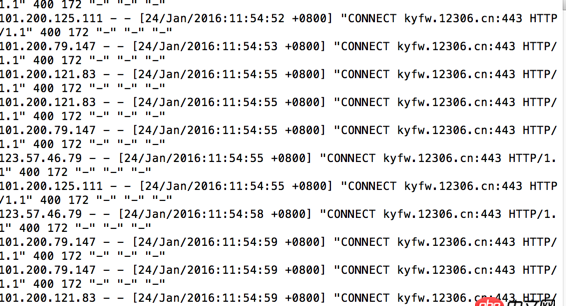 nginx 日志中的CONNECT請(qǐng)求是？