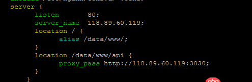 linux - 新手-----nginx怎么配置請(qǐng)求轉(zhuǎn)發(fā)？