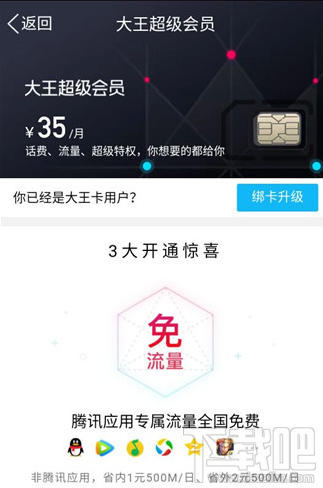 qq大王超級會員卡怎么開通？qq大王超級會員卡送話費流量地址