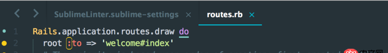 如何關閉sublimelinter對ruby的語法檢測？