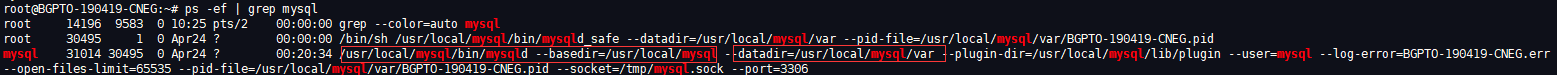 MySQL中查看數(shù)據(jù)庫(kù)安裝路徑的方法